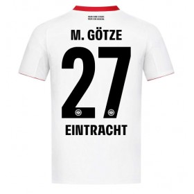 Herren Fußballbekleidung Eintracht Frankfurt Mario Gotze #27 Auswärtstrikot 2025-26 Kurzarm